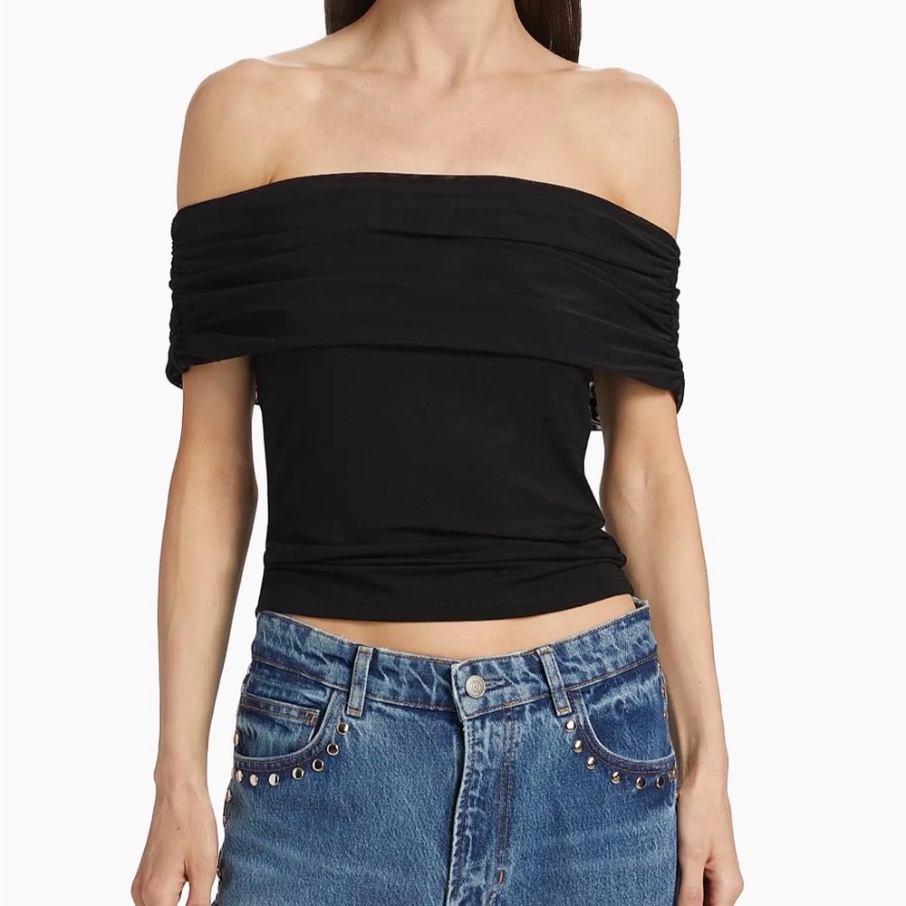Reformation Rosaline Off-the-Shoulder Top